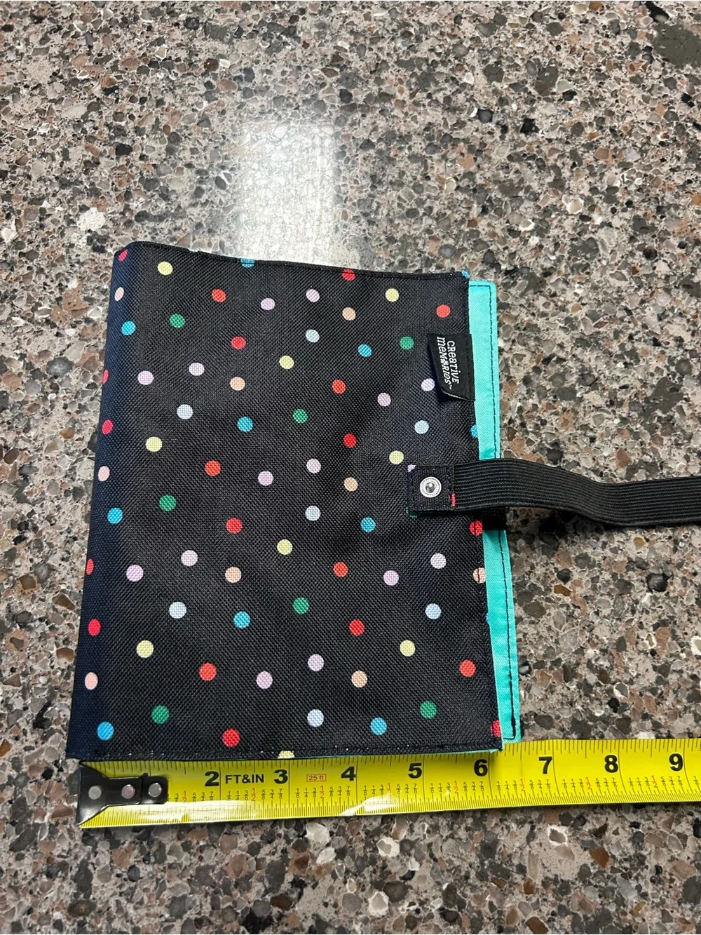Creative Memories Polka Dot Roll-Up Marker case